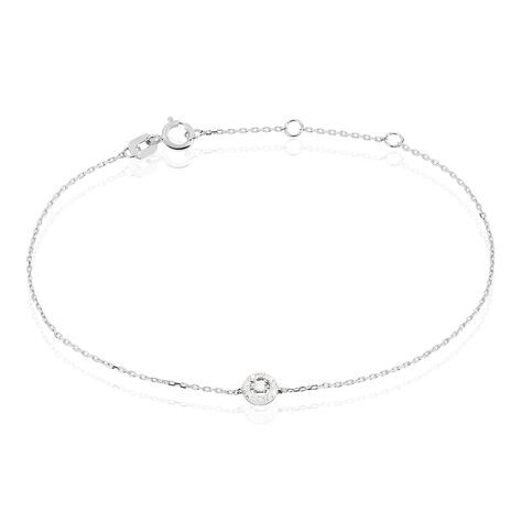 Bracelet Domitia Or Blanc Diamant - Bracelets Femme | Histoire d’Or