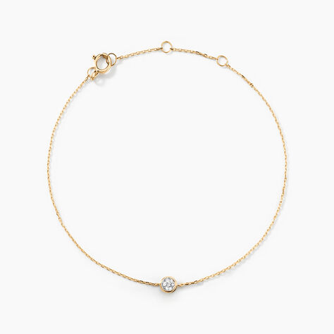 Bracelet Or Jaune Sofia Diamants - Bracelets Femme | Histoire d’Or