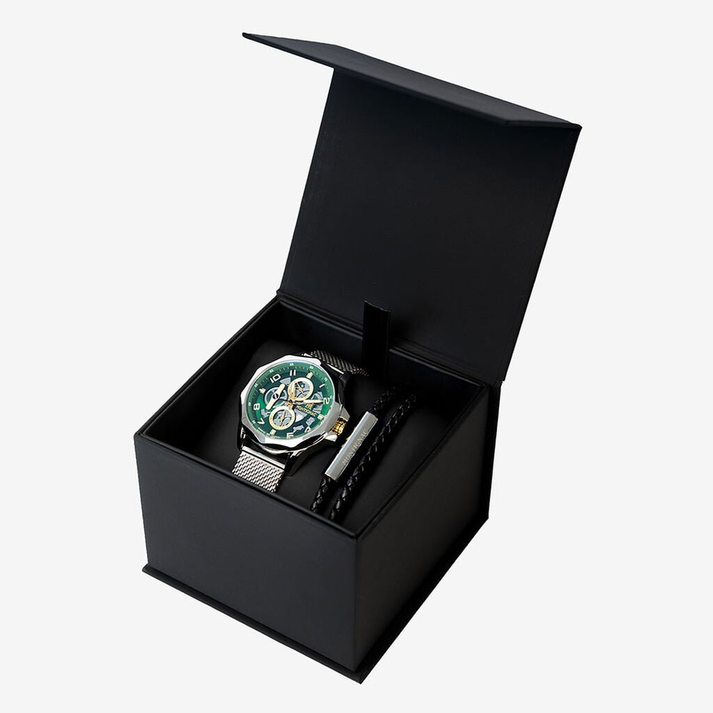 Coffret De Montre Montignac Round - Montres Coffrets Homme | Histoire d&rsquo;Or