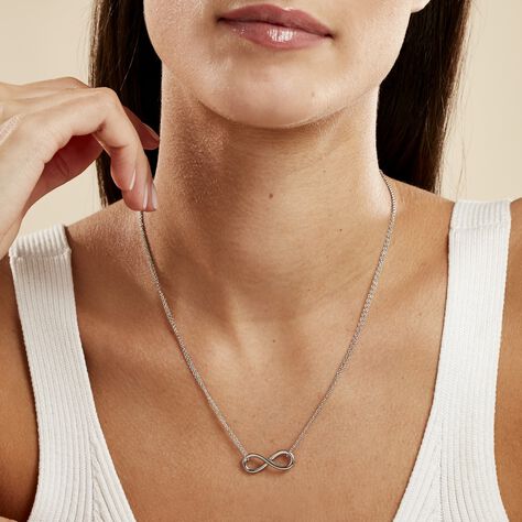 Collier Ynya Acier Blanc - Colliers fantaisie Femme | Histoire d’Or