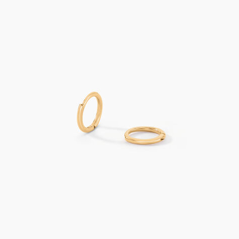 Créoles Benigno Or Jaune - Boucles d'oreilles créoles Femme | Histoire d’Or