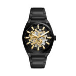 Montre Fossil Everett Automatic Bicolore Dor&eacute; / Noir - F&ecirc;te des p&egrave;res Homme | Histoire d&rsquo;Or