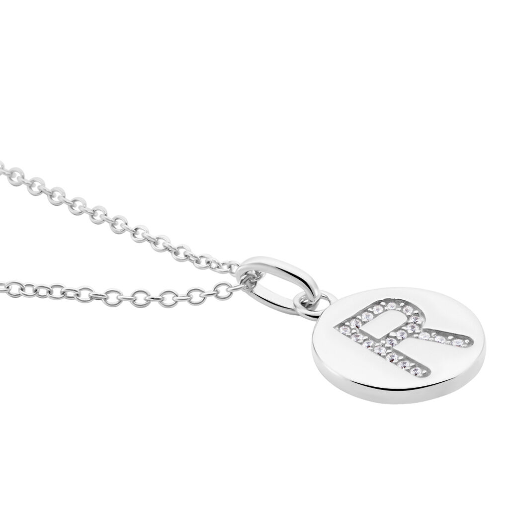 Collier Argent Eugenien Oxydes De Zirconium - Colliers fantaisie Femme | Histoire d’Or