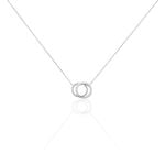 Collier Magou Argent Blanc Oxyde De Zirconium - Colliers fantaisie Femme | Histoire d&rsquo;Or