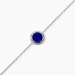 Bracelet Argent Zea Lapis Lazulis - Bracelets Femme | Histoire d&rsquo;Or