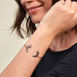 Jonc Harper Argent Blanc - Bracelets joncs Femme | Histoire d&rsquo;Or