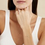 Bracelet Blasi Or Jaune Oxyde De Zirconium - Bracelets Femme | Histoire d&rsquo;Or