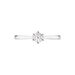 Bague Solitaire Athena Or Blanc Diamant - Bagues solitaires Femme | Histoire d’Or
