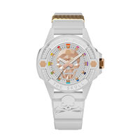 Montre Philipp Plein The Skull Ecoceramic Blanc