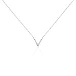 Collier Velda Argent Blanc - Colliers fantaisie Femme | Histoire d&rsquo;Or