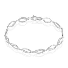 Bracelet Tulin Argent Blanc Oxyde De Zirconium - Bracelets Infini Femme | Histoire d’Or