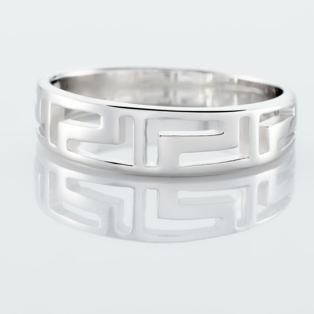 Bague Sidgy Argent Blanc - Bagues fantaisie Femme | Histoire d’Or