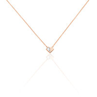 Collier Rossana Argent Rose Turquoise Blanche