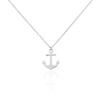 Collier Sacha Argent Blanc