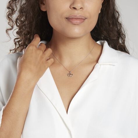 Pendentif Lehinaae Argent Blanc - Pendentifs Femme | Histoire d’Or
