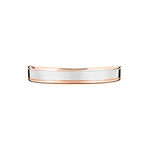 Alliance Hevan Ruban Or Bicolore - Alliances Unisex | Histoire d&rsquo;Or