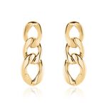 Boucles D'oreilles Hera Pendantes Acier Dor&eacute; - Boucles d'oreilles fantaisie Femme | Histoire d&rsquo;Or