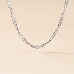 Collier Argent Niamet - Bijoux sans pierre Femme | Histoire d&rsquo;Or