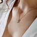 Collier Theanna Or Blanc Diamant - Colliers Femme | Histoire d’Or