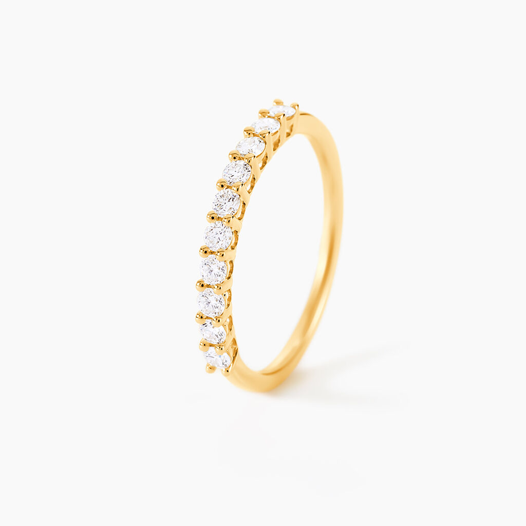 Alliance 1290 Or Jaune Diamant - Alliances Femme | Histoire d&rsquo;Or
