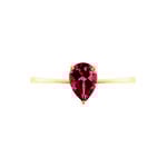 Bague Rhodolite Fever Or Jaune Rhodolite - Bagues solitaires Femme | Histoire d&rsquo;Or