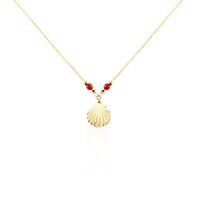 Collier Under The Sea Or Jaune Corail