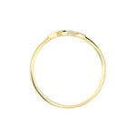 Bague Irla Or Jaune Diamant - Bagues avec pierre Femme | Histoire d&rsquo;Or