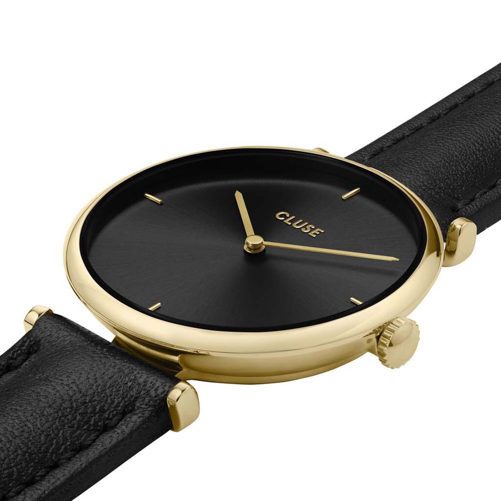 Coffret Montre Cluse Triomphe Noir - Montres Femme | Histoire d’Or