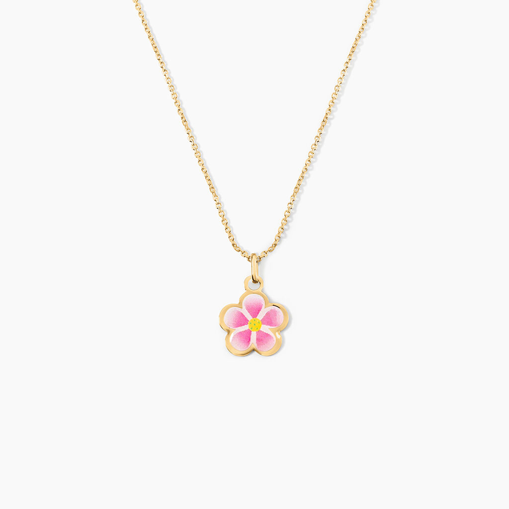 Collier Syna Fleur Or Jaune - Colliers Enfant | Histoire d’Or