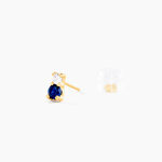 Boucles D'Oreilles Puces Jetta Or Jaune Oxyde De Zirconium - Clous d'oreilles Femme | Histoire d&rsquo;Or