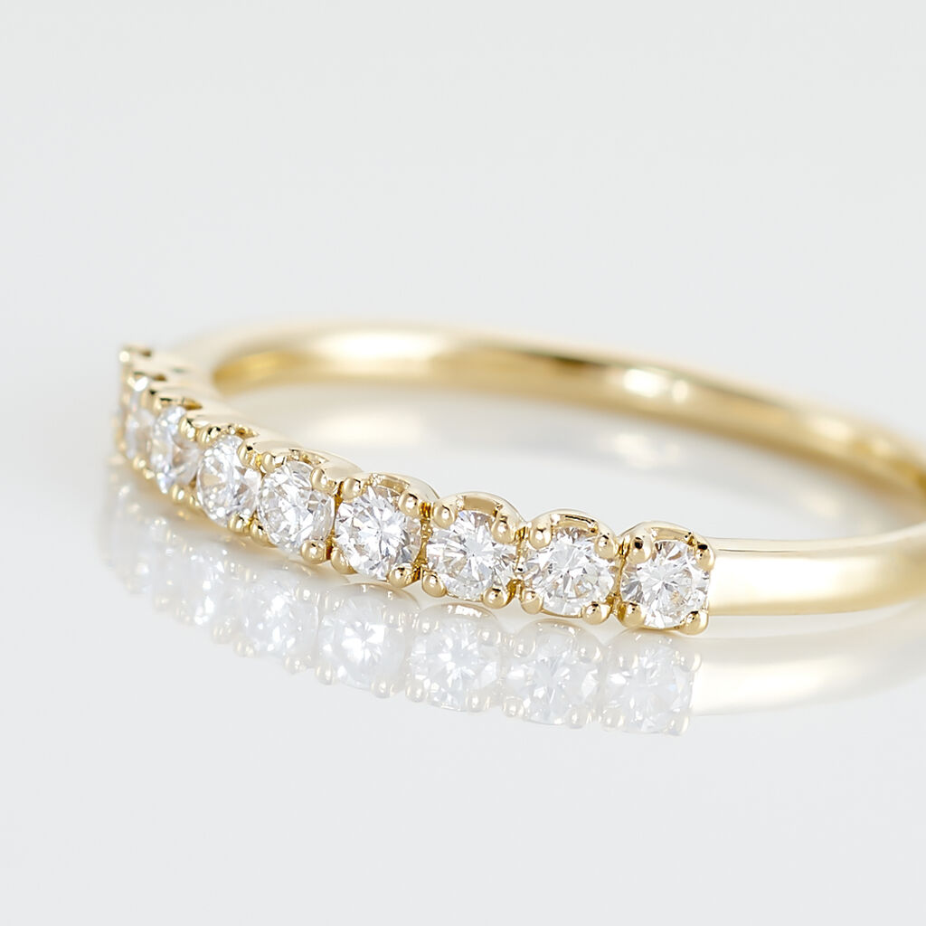Alliance Hera Or Jaune Diamant - Alliances Femme | Histoire d’Or