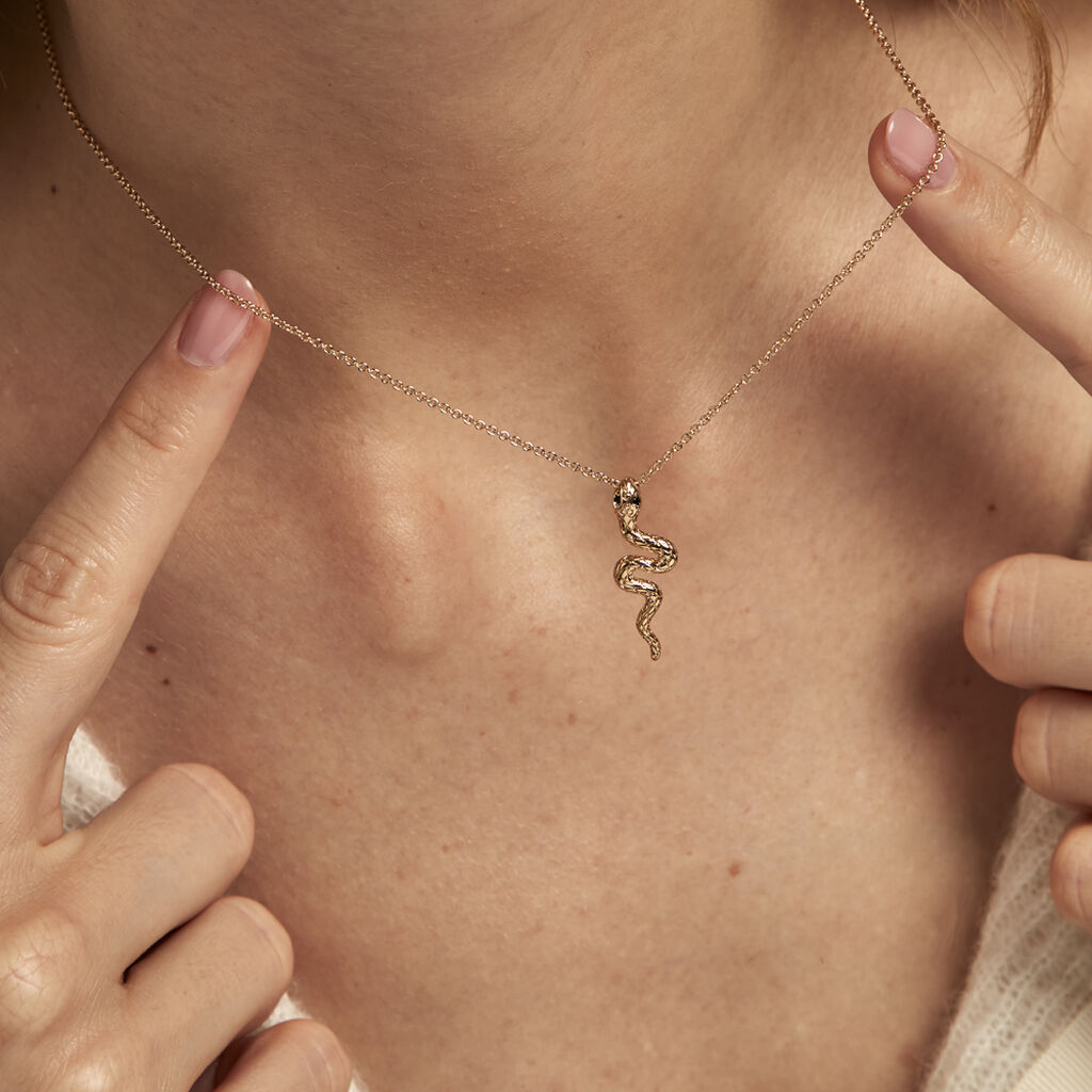 Collier Yasha Plaqué Or Jaune Spinelle Synthétique - Colliers Femme | Histoire d’Or