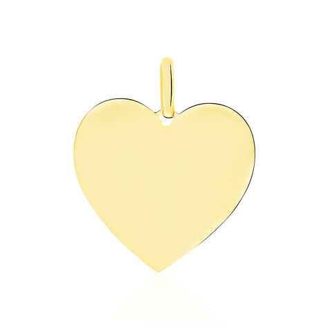 Pendentif Sirona Coeur Gravable Or Jaune - Cadeaux de naissance Femme | Histoire d’Or