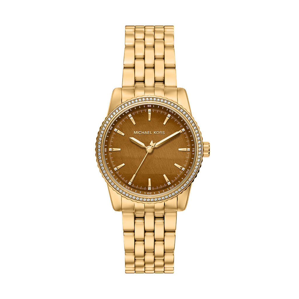 Montre Michael Kors Mini Bryant Marron - F&ecirc;te des m&egrave;res Femme | Histoire d&rsquo;Or