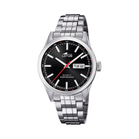 Montre Lotus Classique 42 Noir - F&ecirc;te des p&egrave;res Homme | Histoire d&rsquo;Or