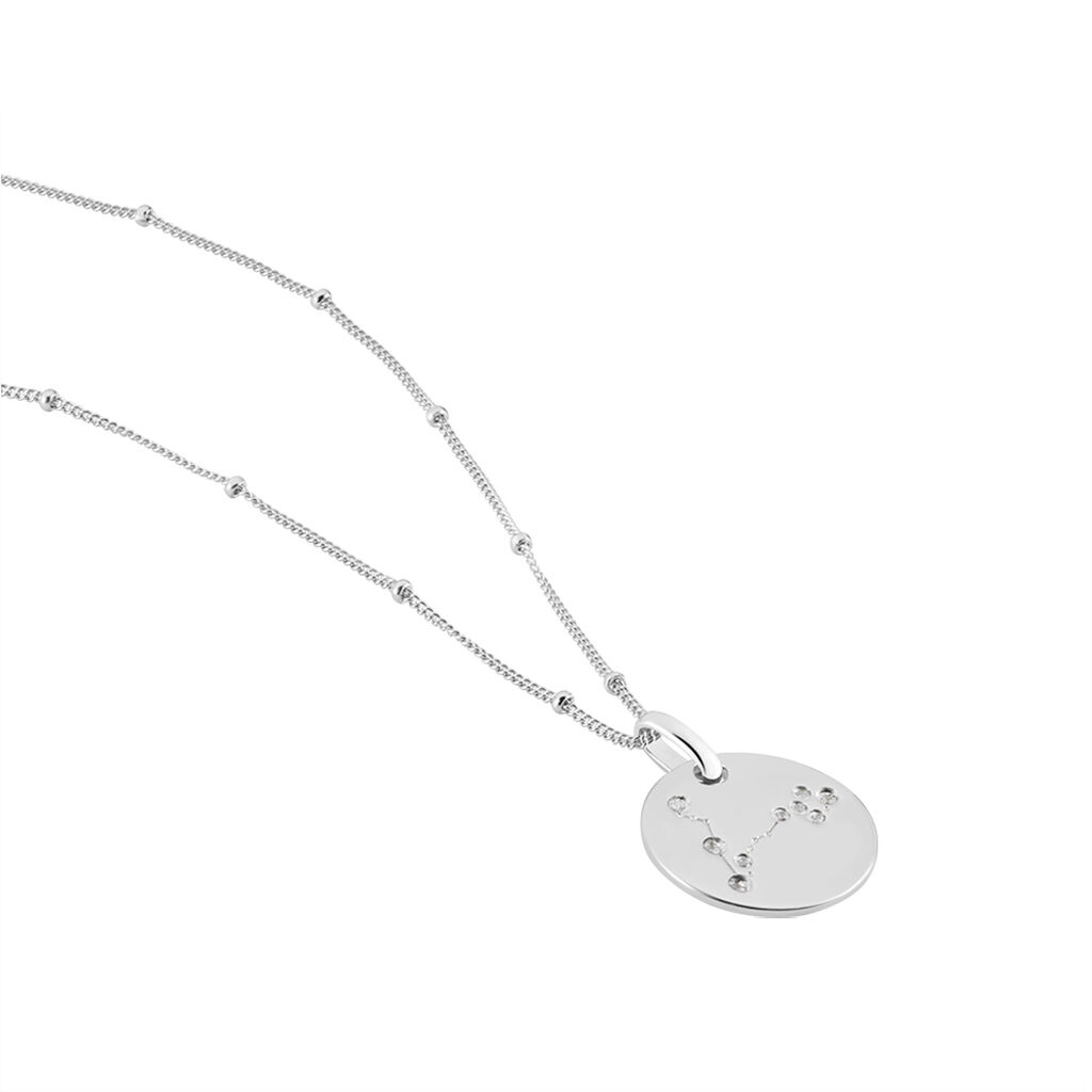 Collier Astr Argent Oxydes De Zirconium - Colliers Zodiaque Femme | Histoire d’Or