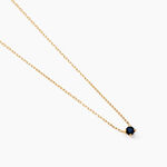 Collier Onora Or Jaune Saphir - Colliers Femme | Histoire d&rsquo;Or
