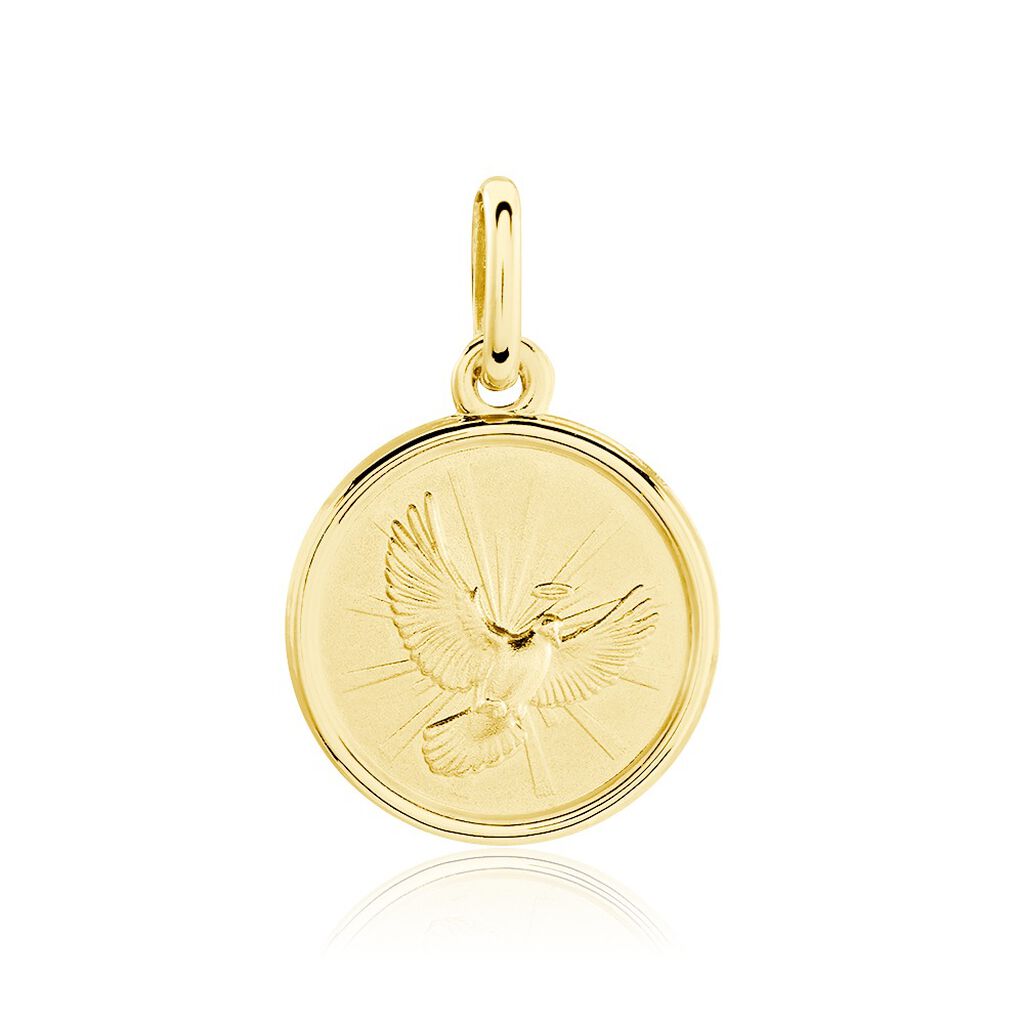 Pendentif Spirit Or Jaune - Pendentifs Baptême Famille | Histoire d’Or