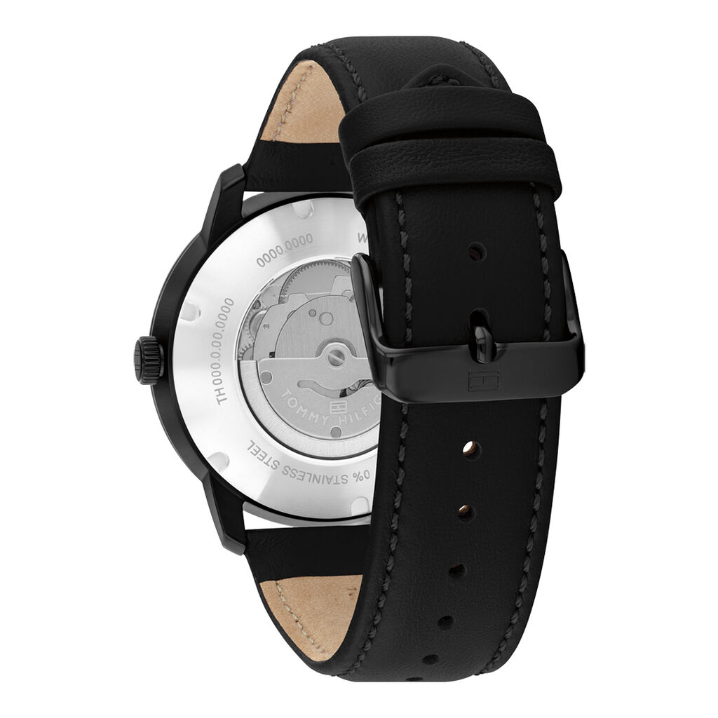 Montre Tommy Hilfiger Henry Auto Noir - Montres Homme | Histoire d&rsquo;Or