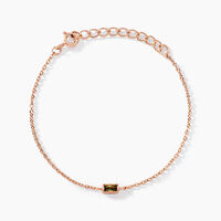 Bracelet Lipa Argent Rose Oxyde De Zirconium