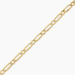 Bracelet Ophelio Argent Dor&eacute; A L'Or 750/1000 - Bijoux sans pierre Femme | Histoire d&rsquo;Or