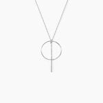Collier Enissa Argent Blanc - Colliers fantaisie Femme | Histoire d&rsquo;Or