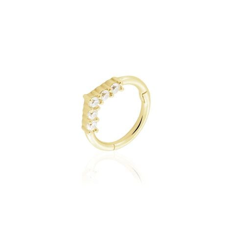 Piercing D'oreille Or Jaune Ailanta Oxydes De Zirconium - Bijoux Femme | Histoire d’Or