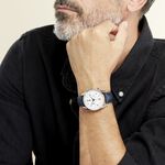 Montre Lip Himalaya Chrono Blanc Argent&eacute; - Montres Homme | Histoire d&rsquo;Or