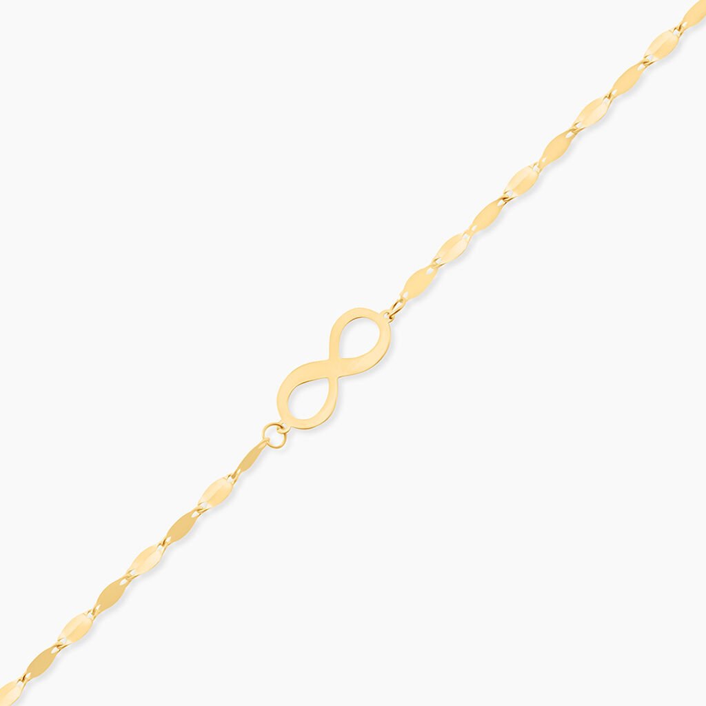 Bracelet Or Jaune Aulnie - Bracelets Femme | Histoire d’Or