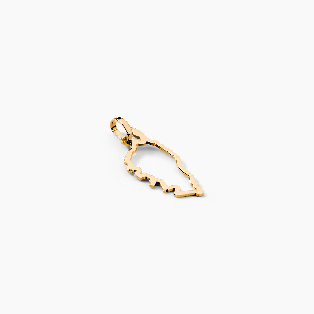 Pendentif Corsica Or Jaune - Pendentifs Famille | Histoire d’Or