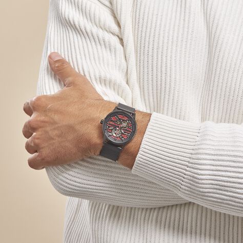 Montre Pierre Lannier Impact Noir - Montres Homme | Histoire d’Or
