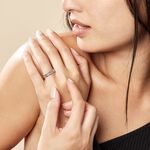 Alliance Darius Or Blanc - Alliances Femme | Histoire d&rsquo;Or