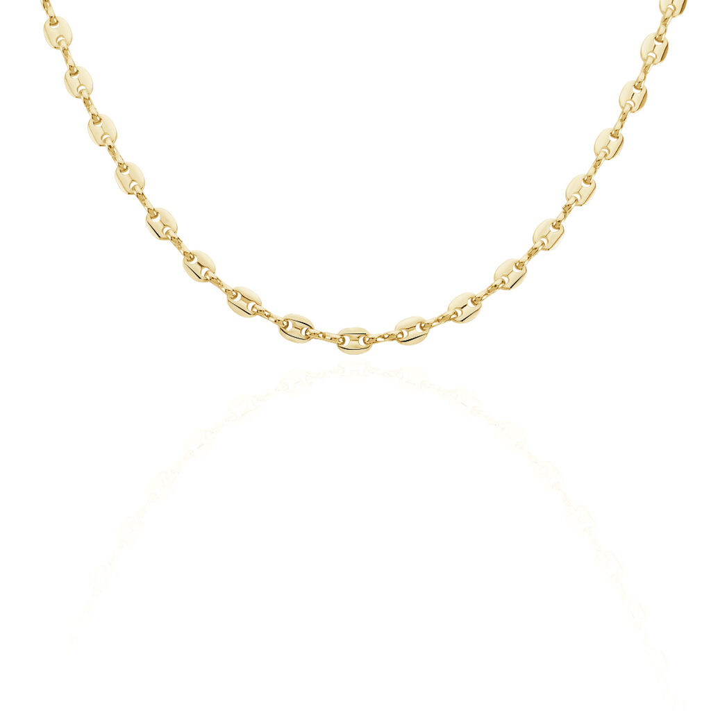 Collier William Plaqué Or Jaune - Chaines Femme | Histoire d’Or
