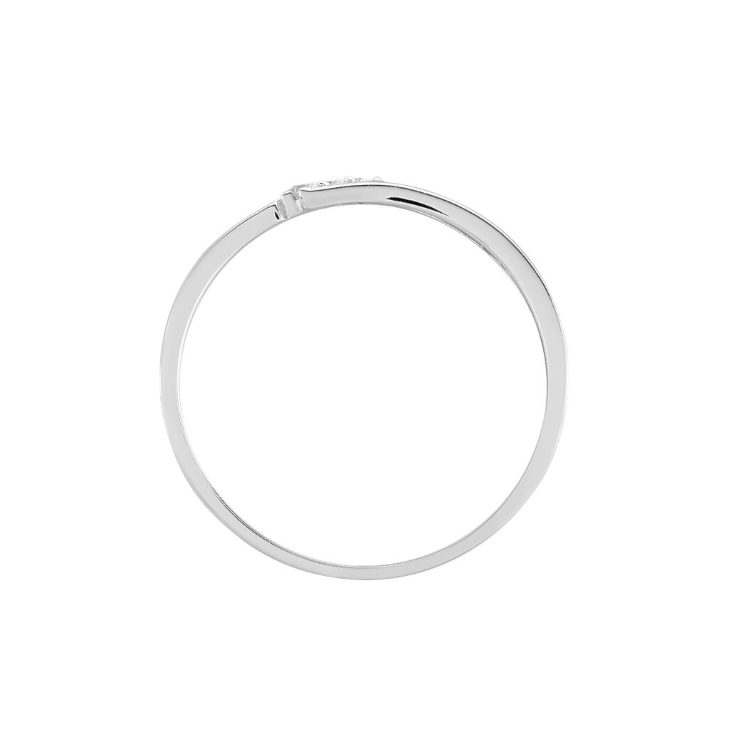Bague Daphne Or Blanc Diamant - Bagues avec pierre Femme | Histoire d’Or